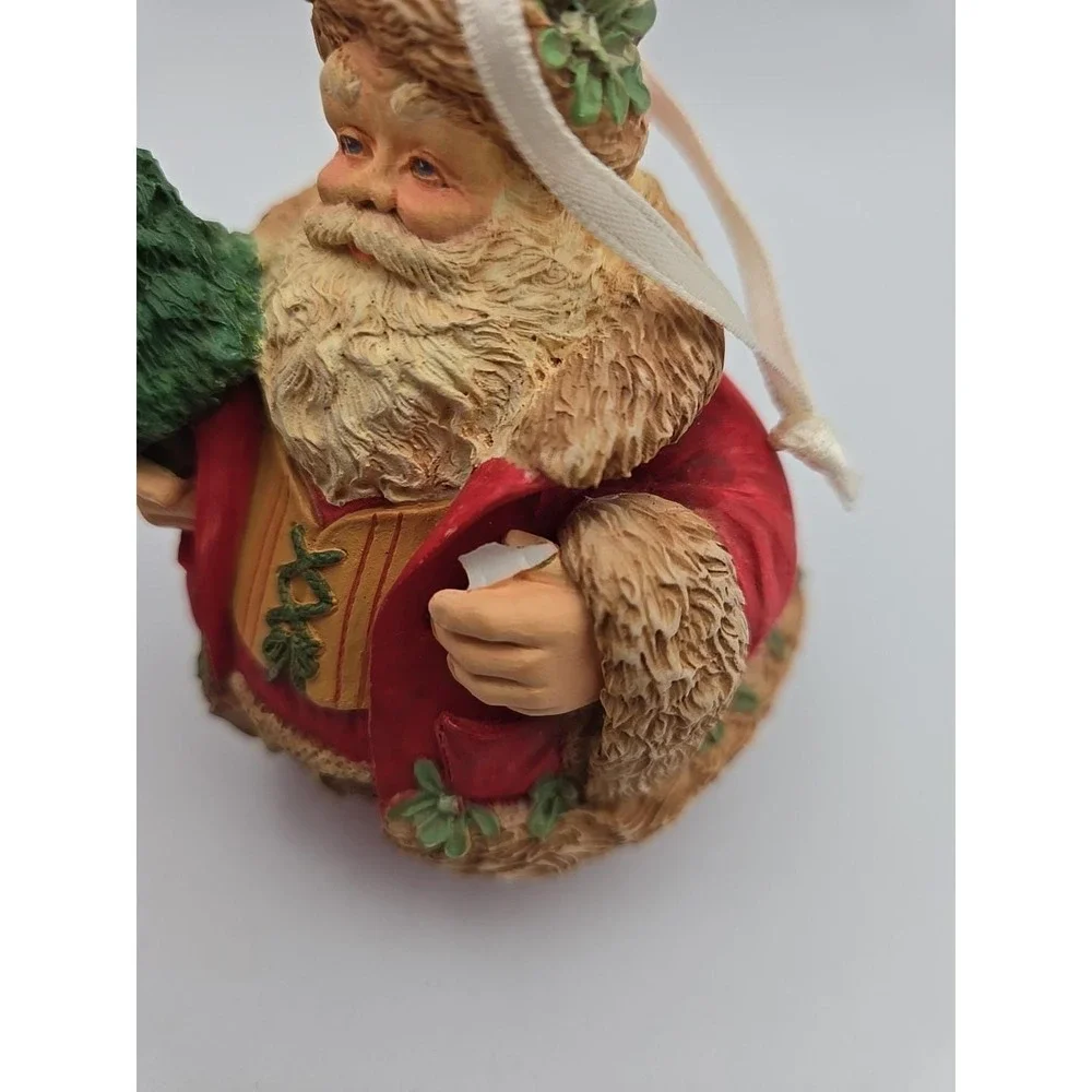 Vintage 1996 Hallmark Keepsake Xmas Ornament Evergreen Santa Special Edition‎